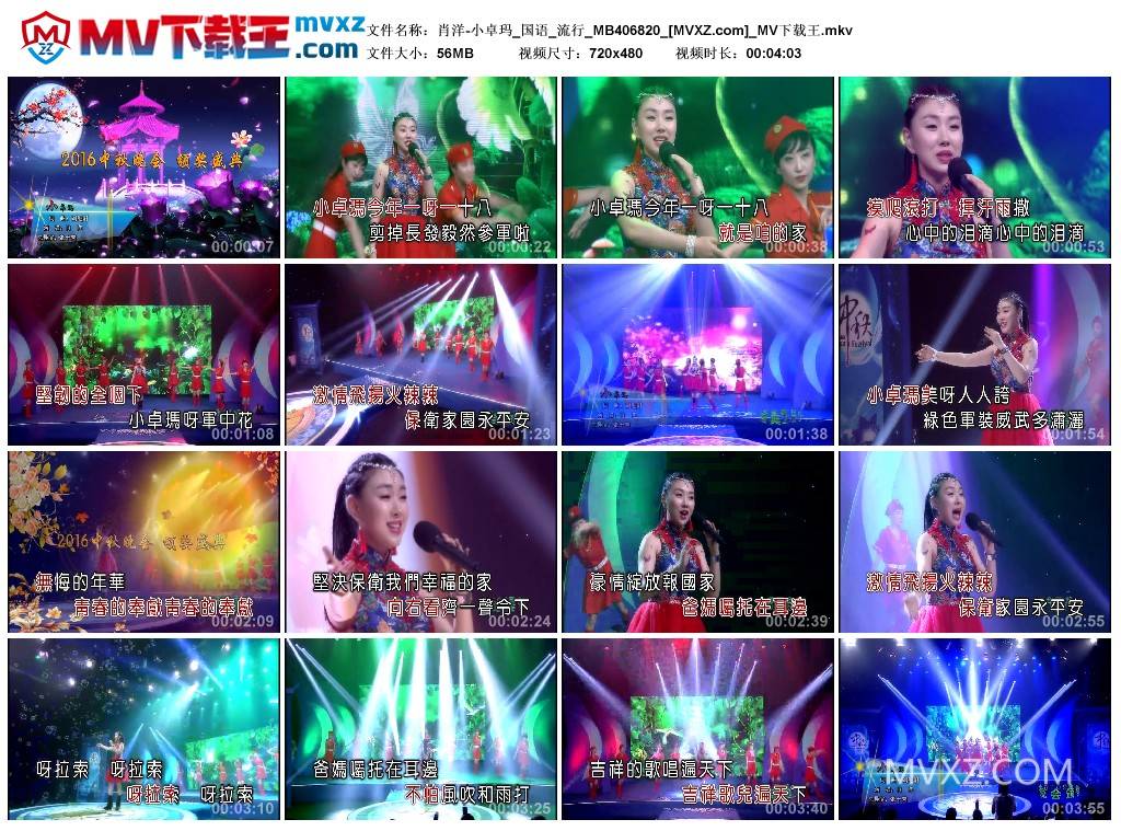 肖洋-小卓玛_国语_流行_MB406820